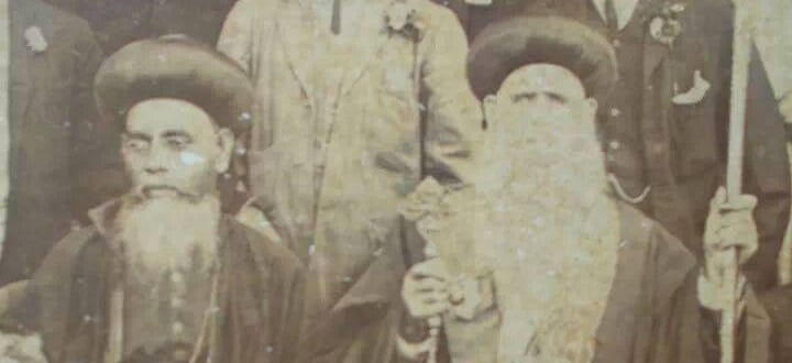 A photo of Pat. Abded Aloho II and St. Dionysius the Illuminator.